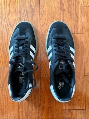 adidas Black and White Low-Top Sneakers